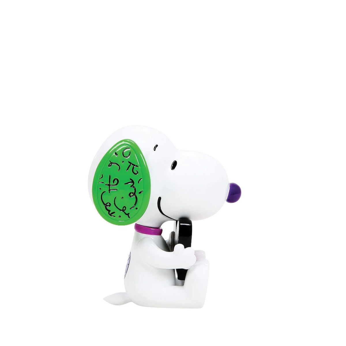 Small in Size but big in design, this Snoopy holds a Britto heart and is a vision of joy and happiness.