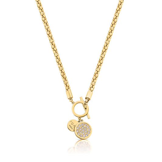 Romi Dublin Gold Popcorn Necklace  This easy-to-wear jewellery collection was inspired by daughter Romi who loves to style and accessorise. An outfit isn’t complete until the perfect pieces of jewellery and accessories have been selected to enhance it.