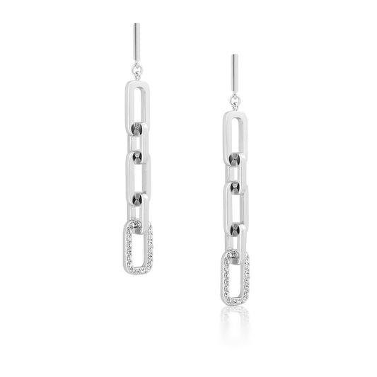 Romi Dublin Silver Chain Earrings  This easy-to-wear jewellery collection was inspired by daughter Romi who loves to style and accessorise. An outfit isn’t complete until the perfect pieces of jewellery and accessories have been selected to enhance it.