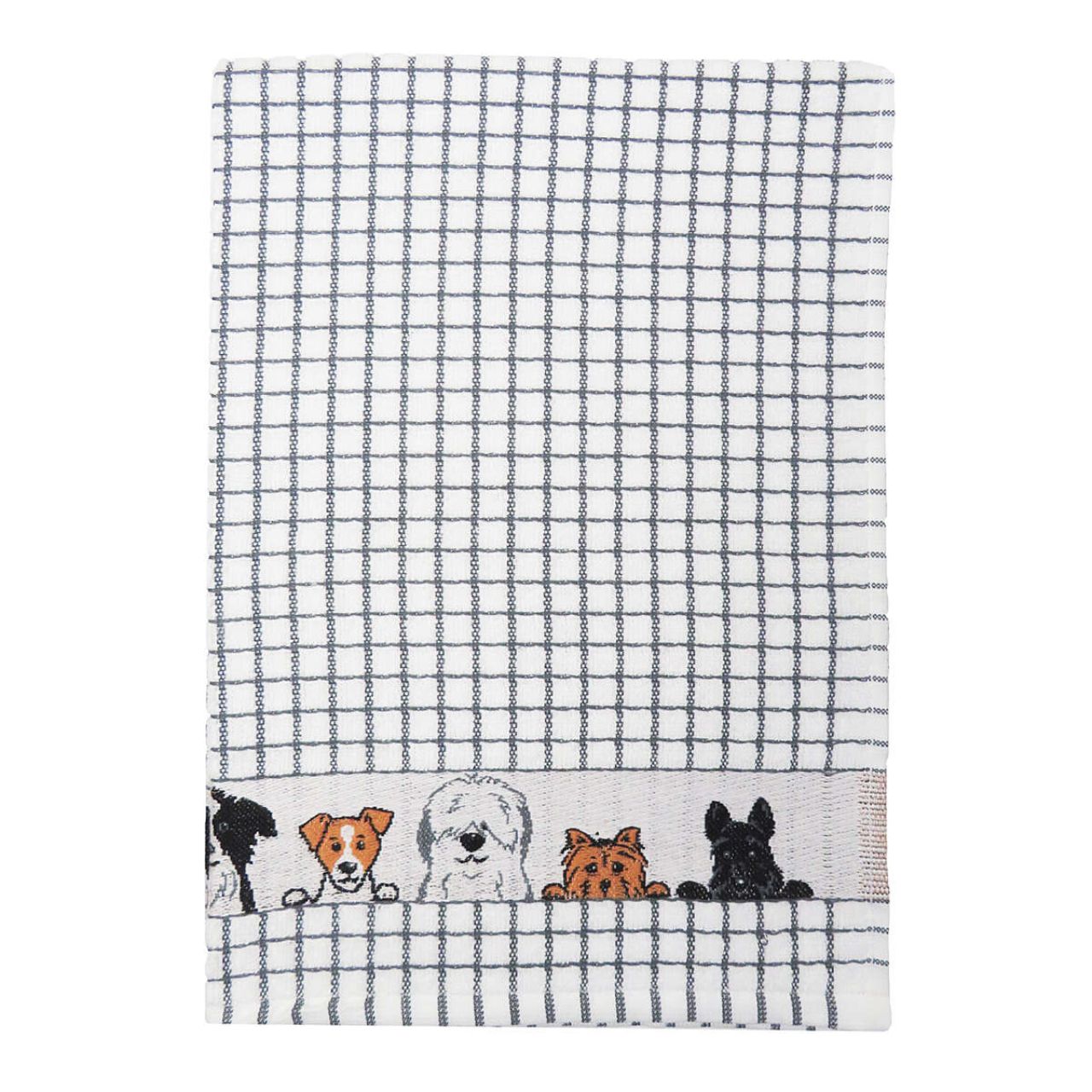 Our ultra-absorbent Dogs Jacquard woven Poli-Dri tea towel was first developed over forty years ago. It leads in absorbency and has proven to be significantly softer than any of its competitors.