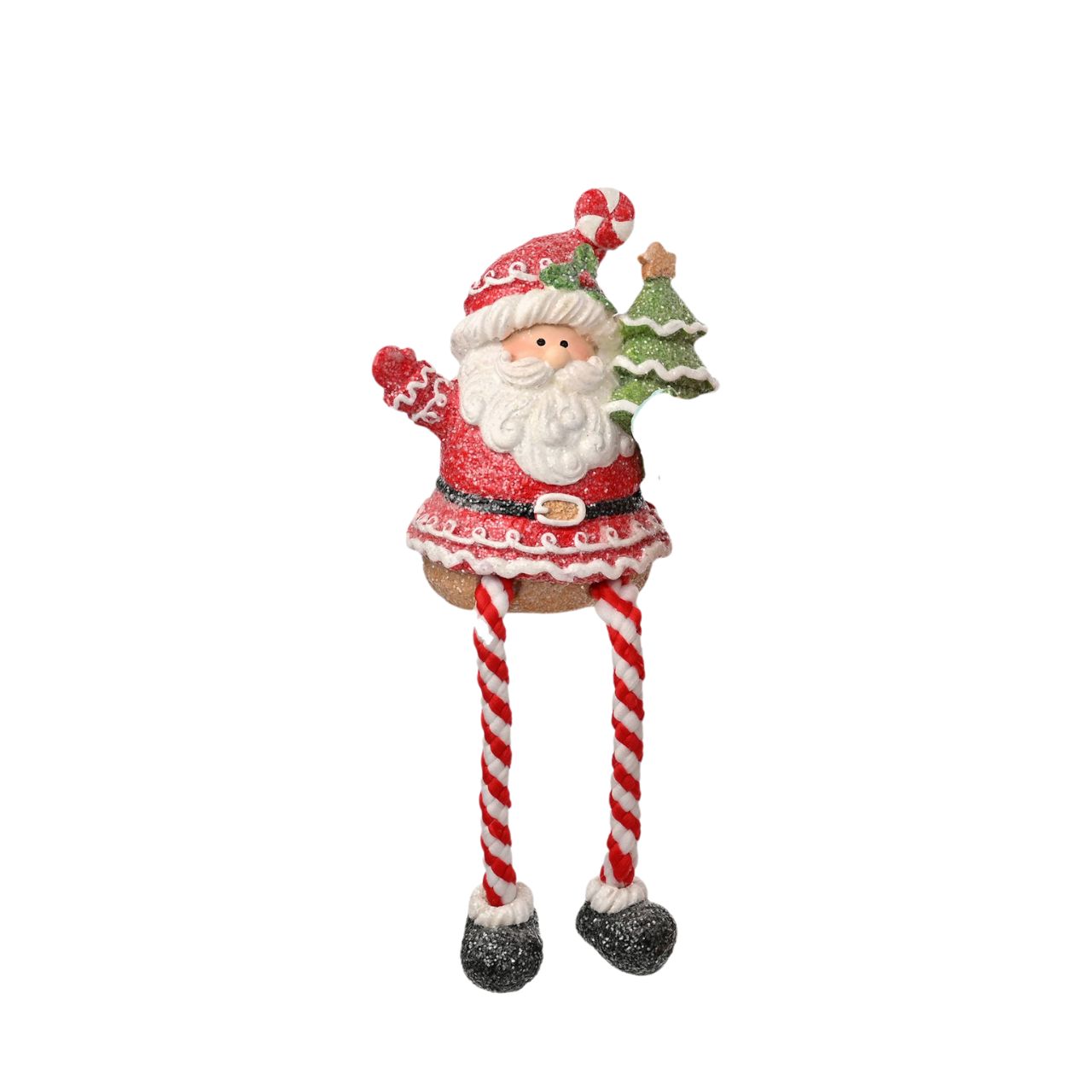 Santa &amp; Friends is a charming collection celebrating festive cheer with Santa, reindeer, and gingerbread companions. Featuring Christmas decorations, ornaments, and more, this range will add charm to any seasonal display.