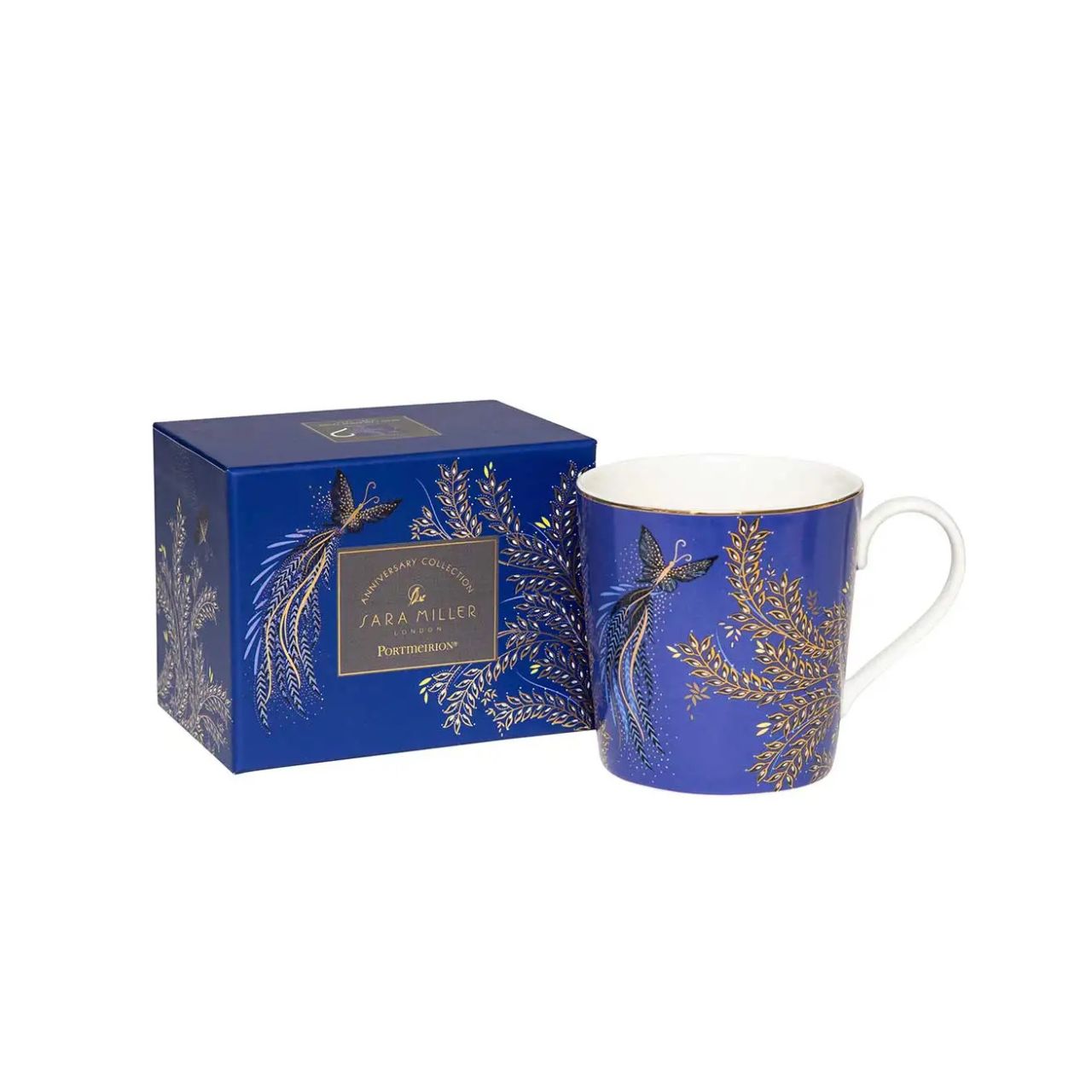 Butterflies and golden leaves make every sip magical