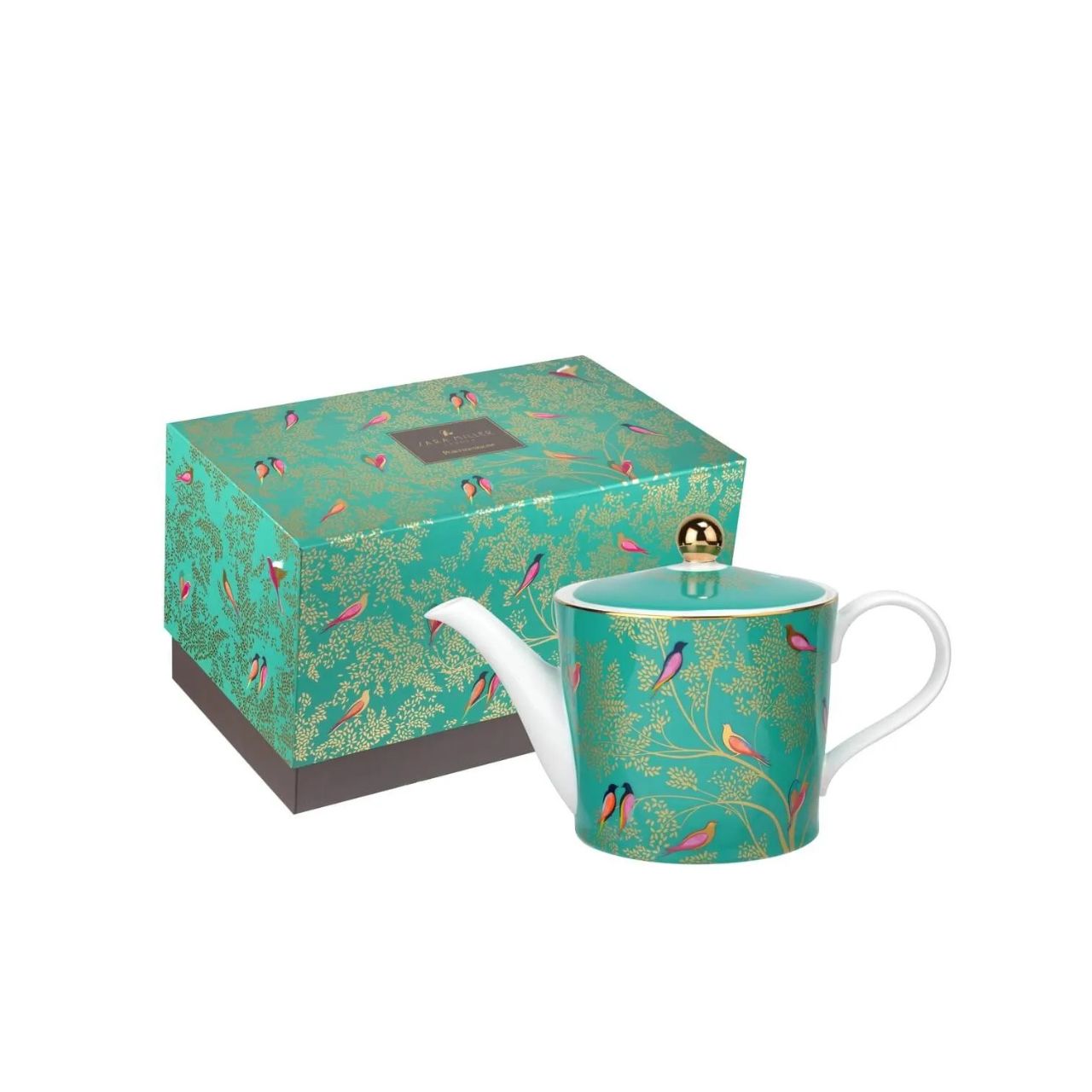 Tea is better from a teapot, and with 22ct gold details it's a feast for the eyes too