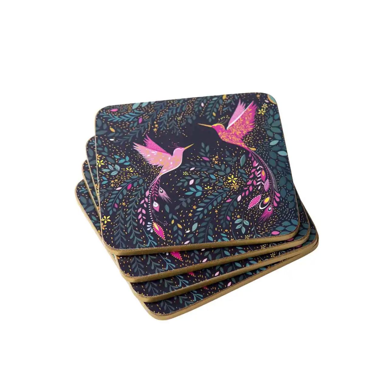 Adorn your home with a touch of vibrant India with these colourful coasters&nbsp;