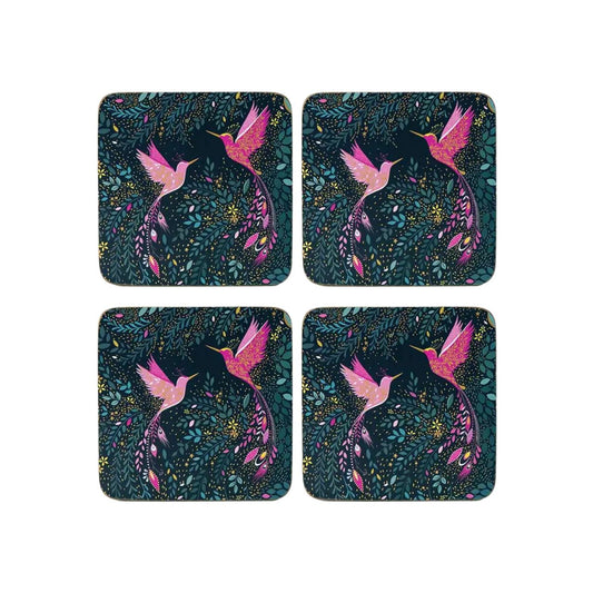 Adorn your home with a touch of vibrant India with these colourful coasters&nbsp;
