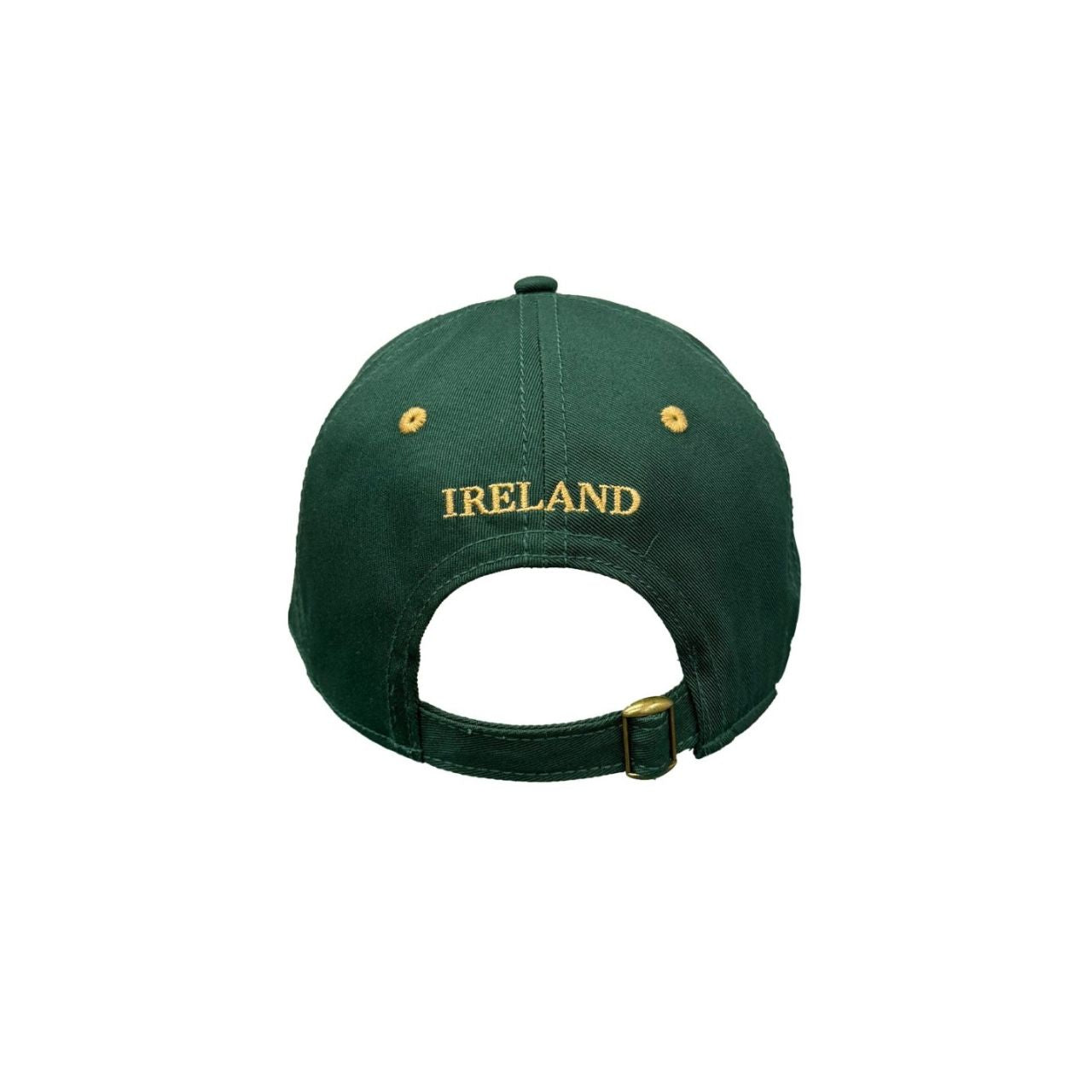 A striking baseball cap finished with Shamrock crest detailing in dark green and gold. Heritage-inspired with a clean structure. Easy to style.