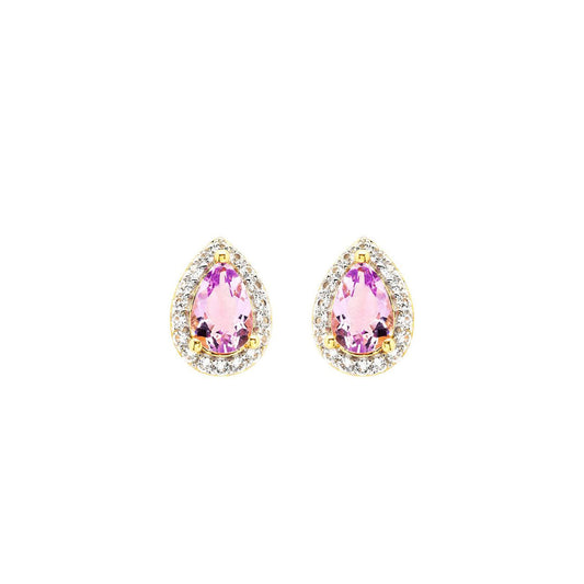 Elevate your elegance with the ShanOre 14kt Gold Vermeil Genuine Amethyst Halo Earrings. Delicately crafted in 14kt gold vermeil, these earrings feature a stunning genuine amethyst surrounded by a halo of shimmering detail, offering a timeless blend of luxury and vibrant colour.