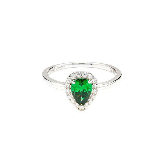 Elevate your elegance with the ShanOre Sterling Silver Emerald CZ Halo Ring. Featuring a radiant emerald-cut cubic zirconia center surrounded by a delicate halo of shimmering stones, this ring offers refined sophistication and timeless style.