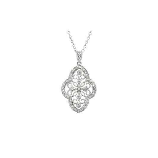 Elevate your elegance with the ShanOre Sterling Silver White Swarovski Necklace. Crafted in sterling silver and adorned with a dazzling white Swarovski crystal, this necklace offers timeless sophistication and subtle brilliance.