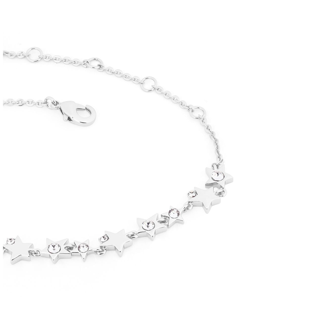 Expertly crafted by Tipperary, the Silver Shooting Star Bracelet is a must-have accessory for any fashion-forward individual. Made of silver, this bracelet features a delicate shooting star design that adds a touch of elegance to any outfit. Upgrade your style with this stunning piece.
