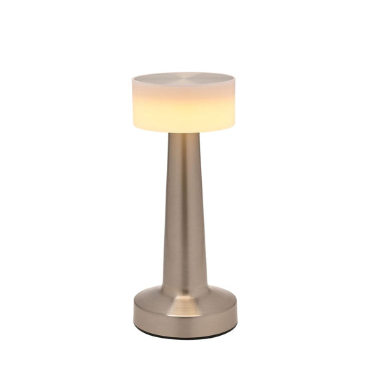 The lamp is adorned with a stunning silver colour, exuding a timeless appeal that seamlessly fits into a variety of interior aesthetics.