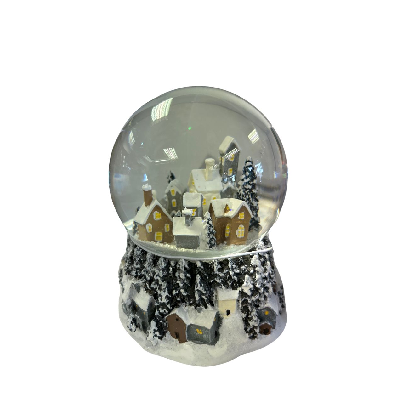 Snow Globe White City by Music Box World