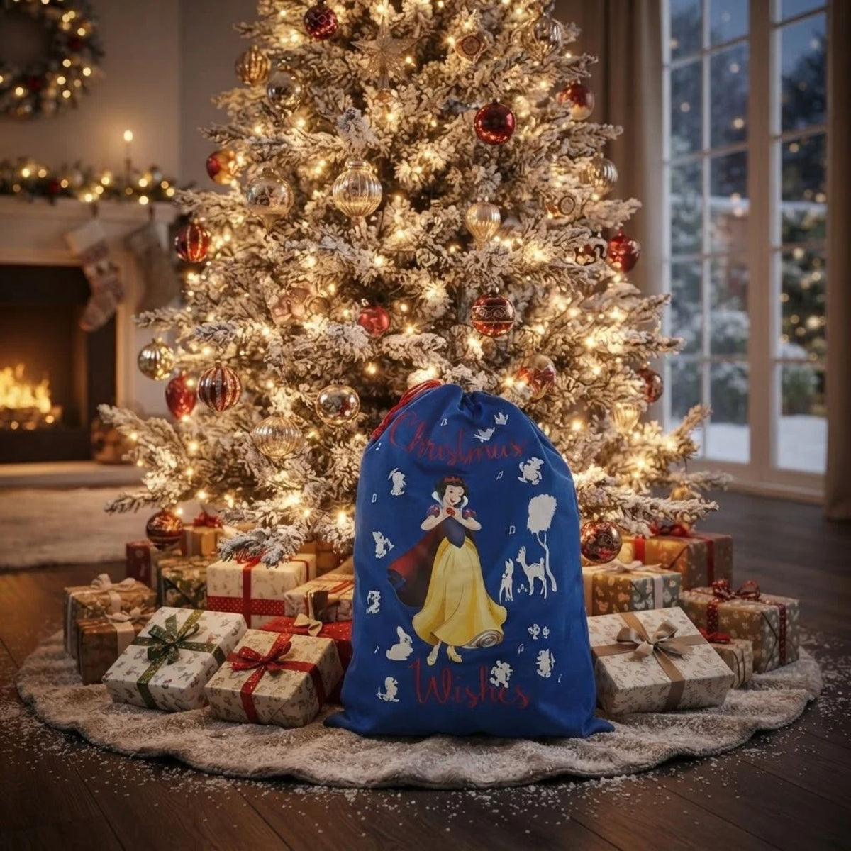 Spread the joy of Christmas with this delightful and fun range of sacks and stocking. This unique Christmas gift can be enjoyed year after year and will warm the hearts of adults and children alike.