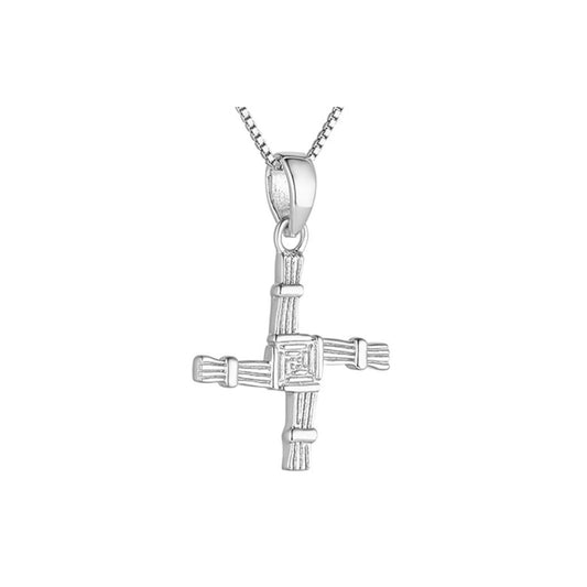 Solvar Acara Collection St. Brigid’s Cross Necklace
