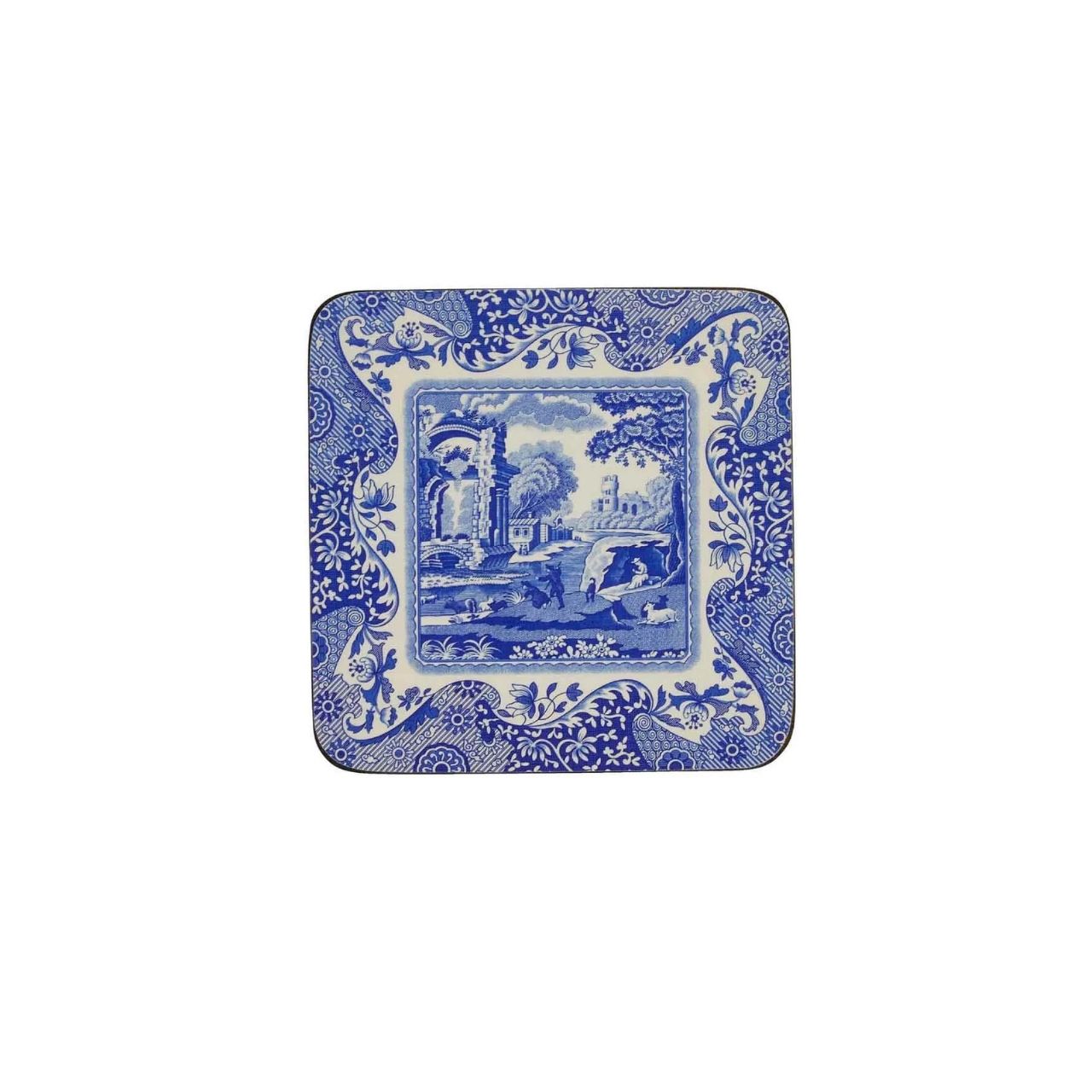 Stunning coasters showcasing Spode's iconic Blue Italian design