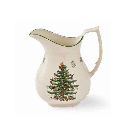 From fresh orange juice in the morning to spiced punch in the evening, there's plenty of pouring to be done at Christmas. Wow your guests with a beautifully themed table, including this festive jug featuring Spode’s loved Christmas Tree design. It can hold drinks, or a bunch of seasonal flowers as a wintery centrepiece.