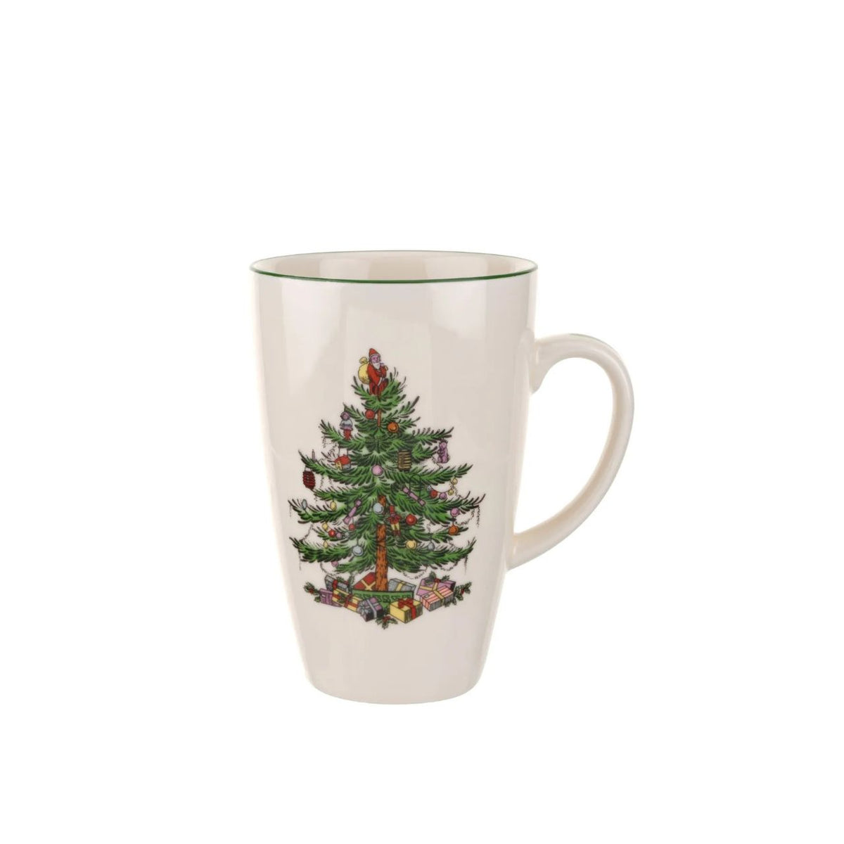 Enjoy homemade festive lattes in style with this Christmas Tree mug.