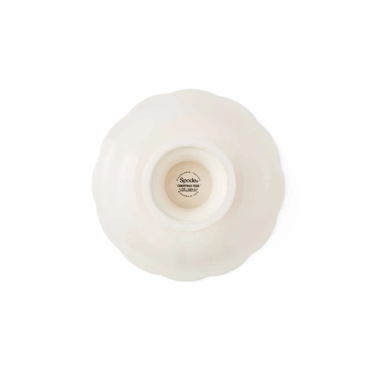 A Spode Christmas Tree candy dish that will delight at every Christmas gathering