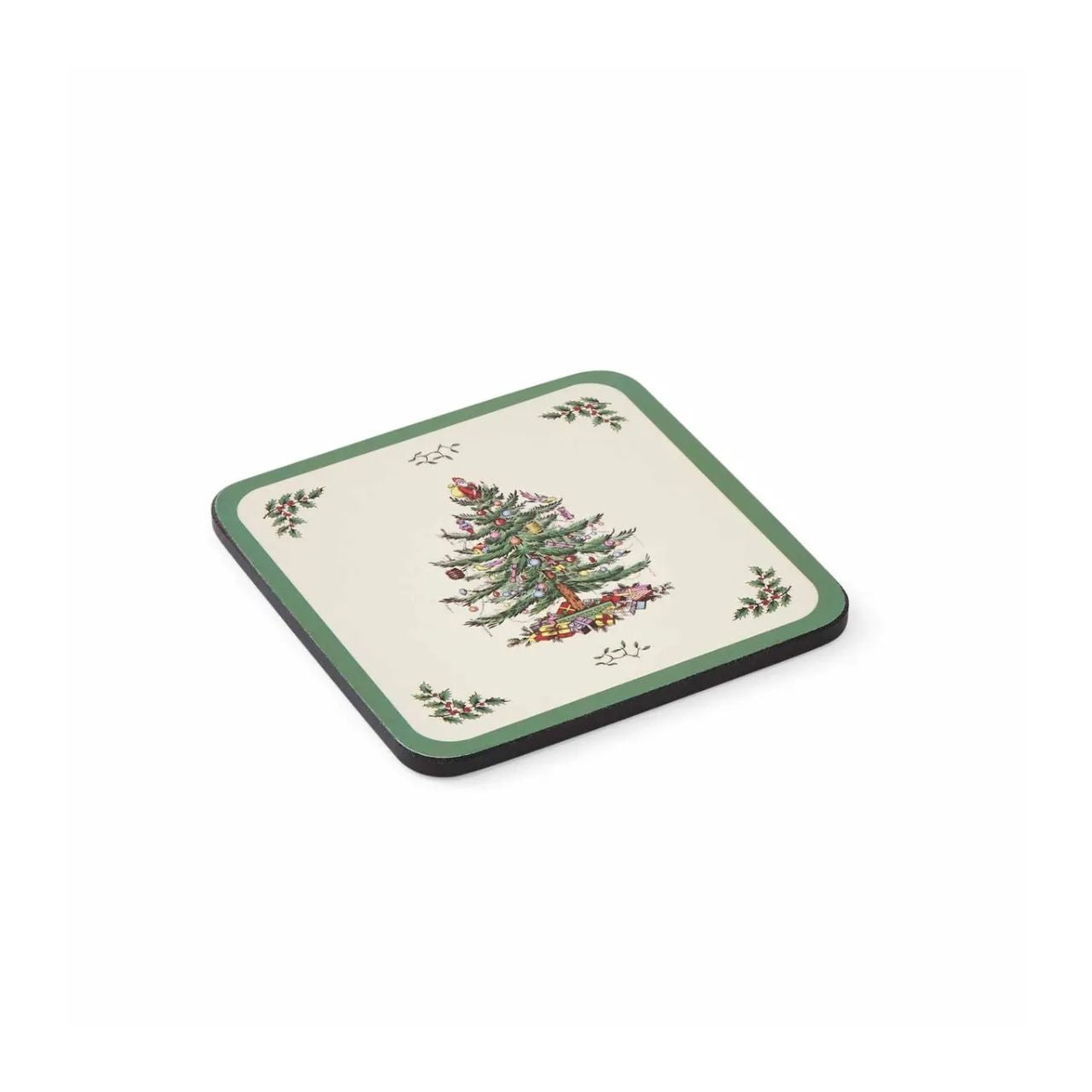 Add these coasters to your collection of Christmas Tree placemats and tableware to create a joyously festive table setting - or dot them on side tables so guests always have somewhere to place their drinks.