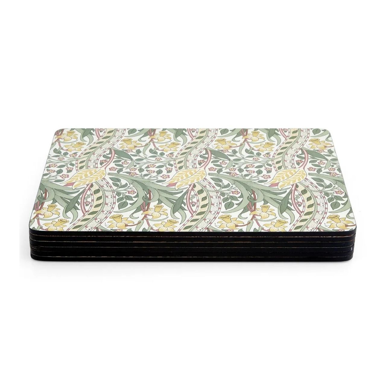 Bring a beautiful mix and match look to your table with this 6-piece placemat set