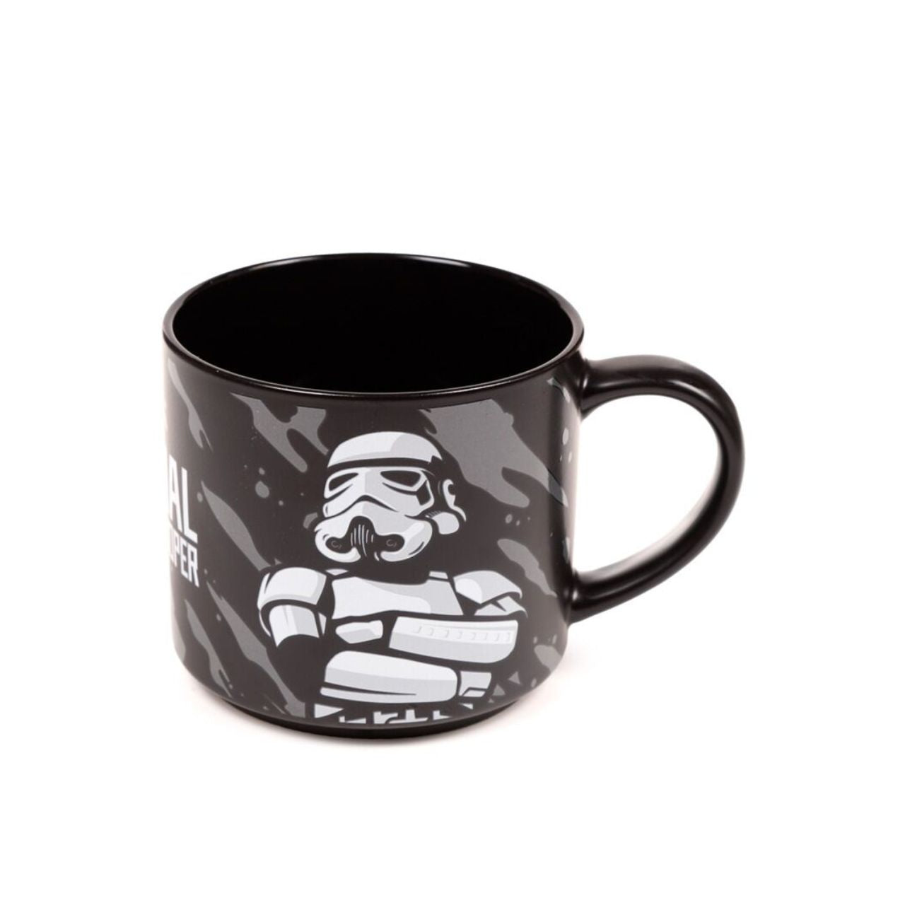 Elevate your coffee ritual with The Original Stormtrooper Large Porcelain Mug, a refined piece featuring a striking design inspired by iconic sci-fi imagery. Crafted from high-quality porcelain, it offers durability and a smooth finish for an exceptional drinking experience.