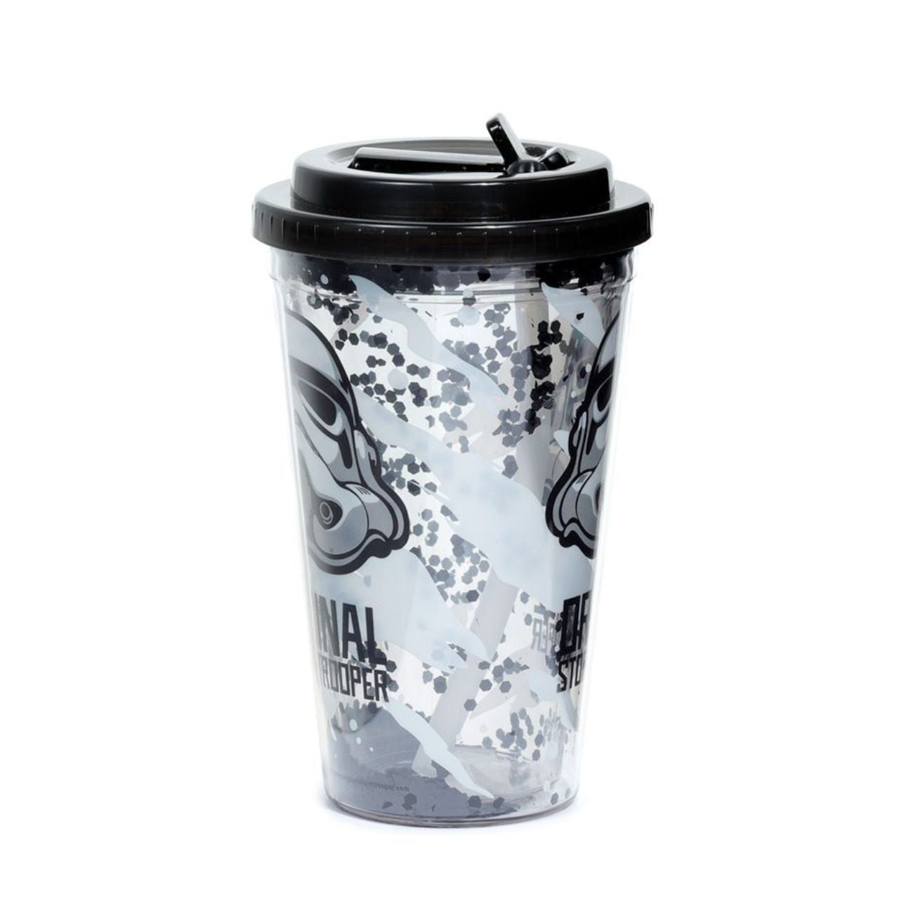 Shatterproof The Original Stormtrooper Double Walled Cup & Straw  Our double walled cups keep cold liquids cooler for longer. They are not suitable for hot liquids.