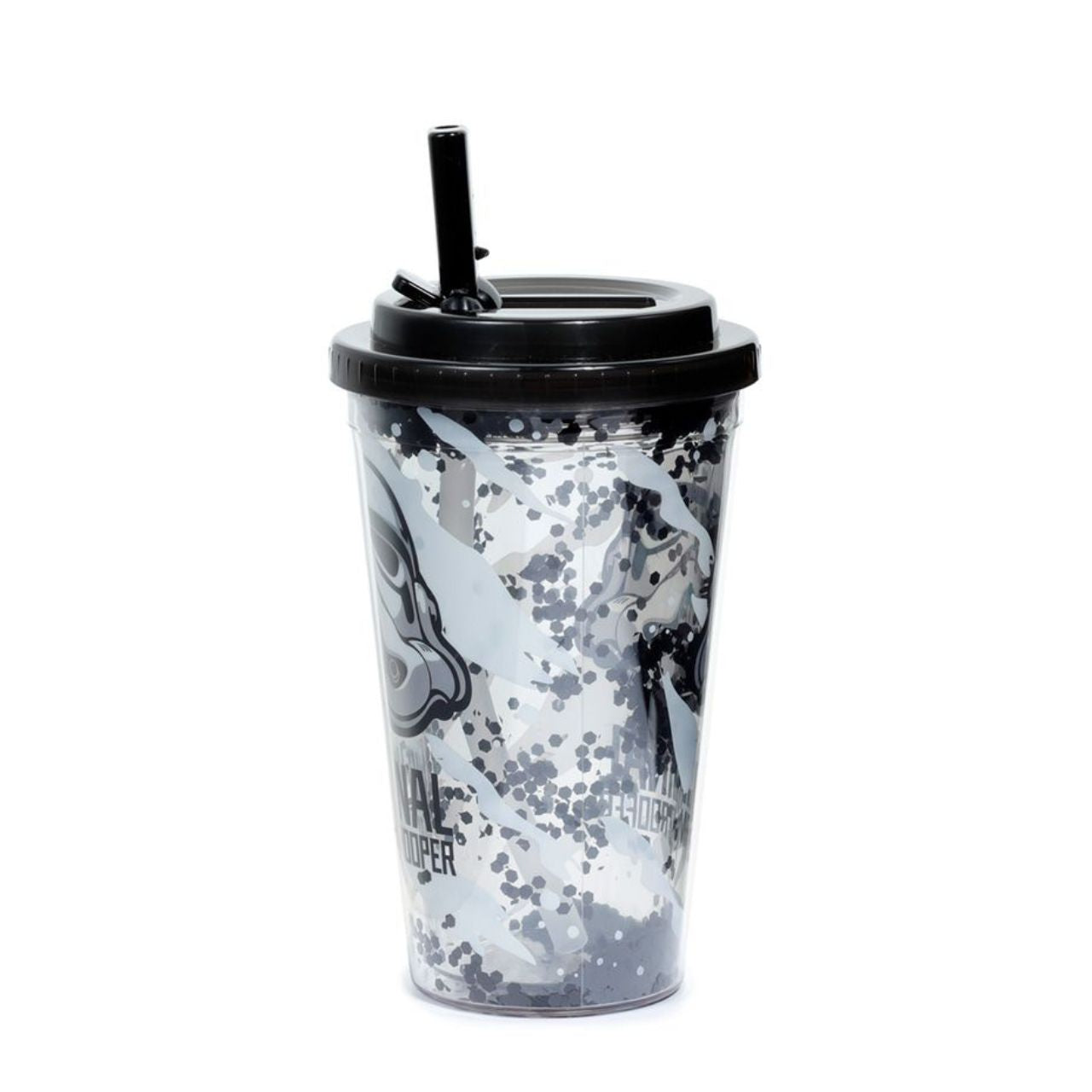 Shatterproof The Original Stormtrooper Double Walled Cup & Straw  Our double walled cups keep cold liquids cooler for longer. They are not suitable for hot liquids.