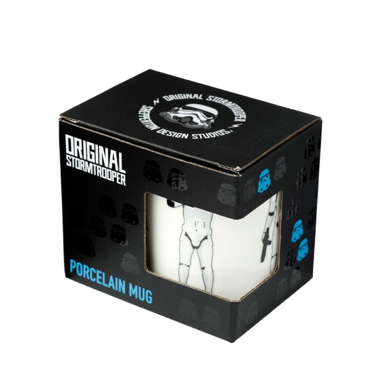 Crafted from high-quality white porcelain, The Original Stormtrooper Mug offers a sleek and durable design ideal for daily use. Its crisp white finish, inspired by iconic Stormtrooper armor, complements any kitchen or office setup.