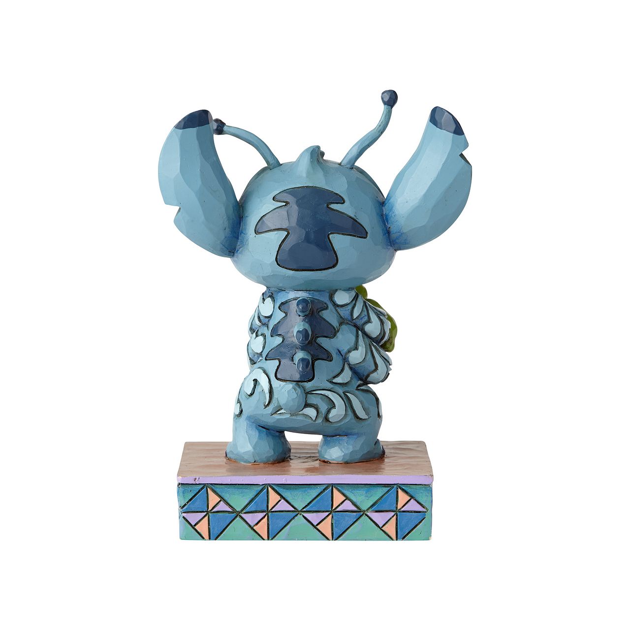 Jim Shore Strange Life-Forms Stitch with Frog Figurine  Almost too cute to handle, this handcrafted design shows Stitch holding Frog just moments after he saved the little guy's life.