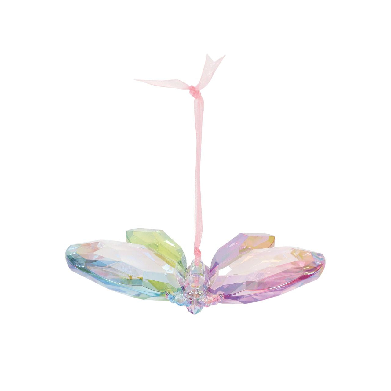 Suncatcher Butterfly Hanging Ornament with Charm and Poem  From the shelter of the cocoon, the butterfly brings this happy message. Smile Bigger, Hug Stronger, Laugh Louder, Dream in Colour, Breathe Deeper, Love Longer, Sing with Soul, Trust with Heart, and give to all Respect, Kindness and the Strength to Soar.