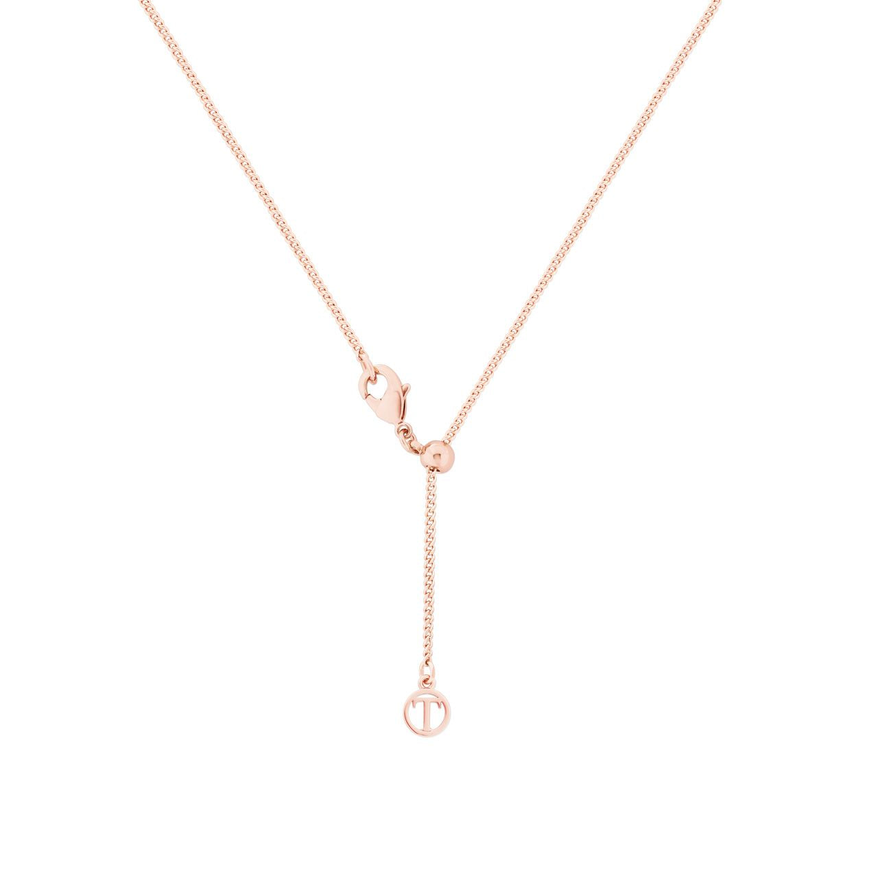 T-Bar Pendant Rose Gold With Six Mini Pearls by Tipperary  This gorgeous Tipperary T-Bar Pendant Rose Gold Six Mini Pearls is a timeless and sophisticated piece that will give any look a classic and elegant feel. Made from rose gold, and accented with six mini pearls, this pendant is perfect for completing any outfit.