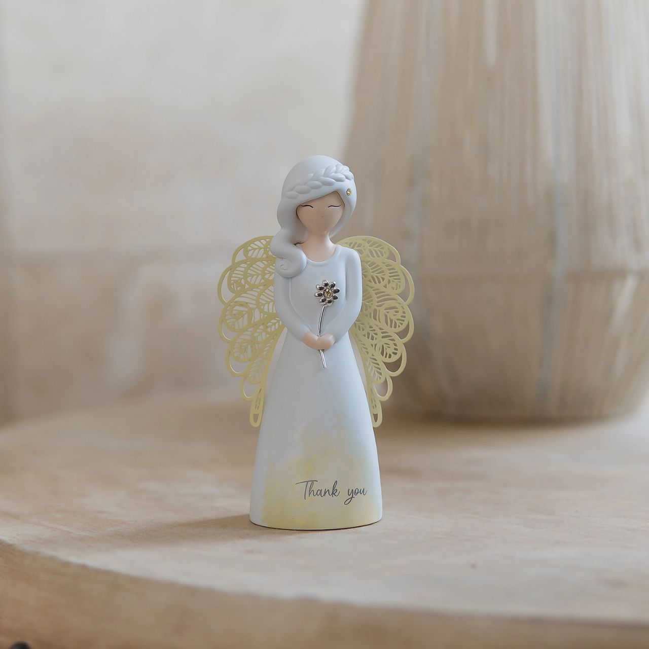 You Are An Angel Thank You Figurine  Looking for a thoughtful gift that's both beautiful and meaningful. These stunning angels are the perfect way to show someone special just how much they mean to you. Standing 12.5cm tall, they are perfect as a gift and home decoration.