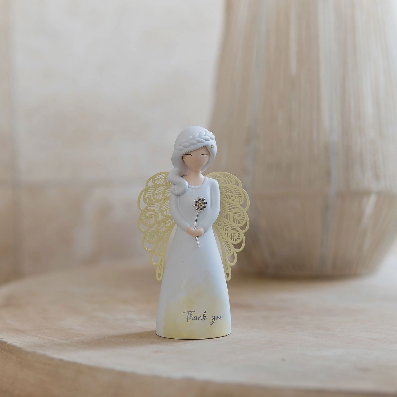 You Are An Angel Thank You Figurine  Looking for a thoughtful gift that's both beautiful and meaningful. These stunning angels are the perfect way to show someone special just how much they mean to you. Standing 12.5cm tall, they are perfect as a gift and home decoration.