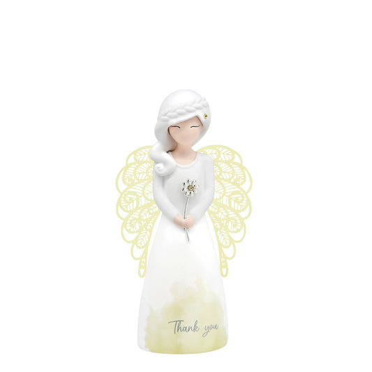 You Are An Angel Thank You Figurine  Looking for a thoughtful gift that's both beautiful and meaningful. These stunning angels are the perfect way to show someone special just how much they mean to you. Standing 12.5cm tall, they are perfect as a gift and home decoration.