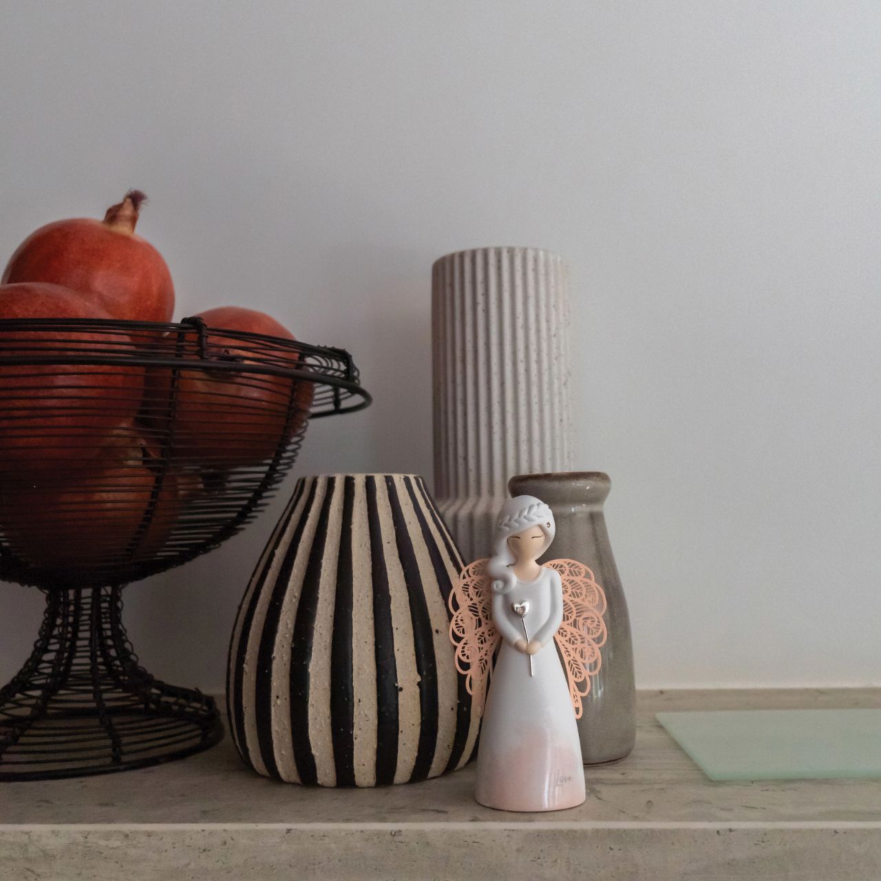Thank You Angel Figurine - Love  Looking for a thoughtful gift that's both beautiful and meaningful? These stunning angels are the perfect way to show someone special just how much they mean to you. Standing 12.5cm tall, they are perfect as a gift and home decoration.