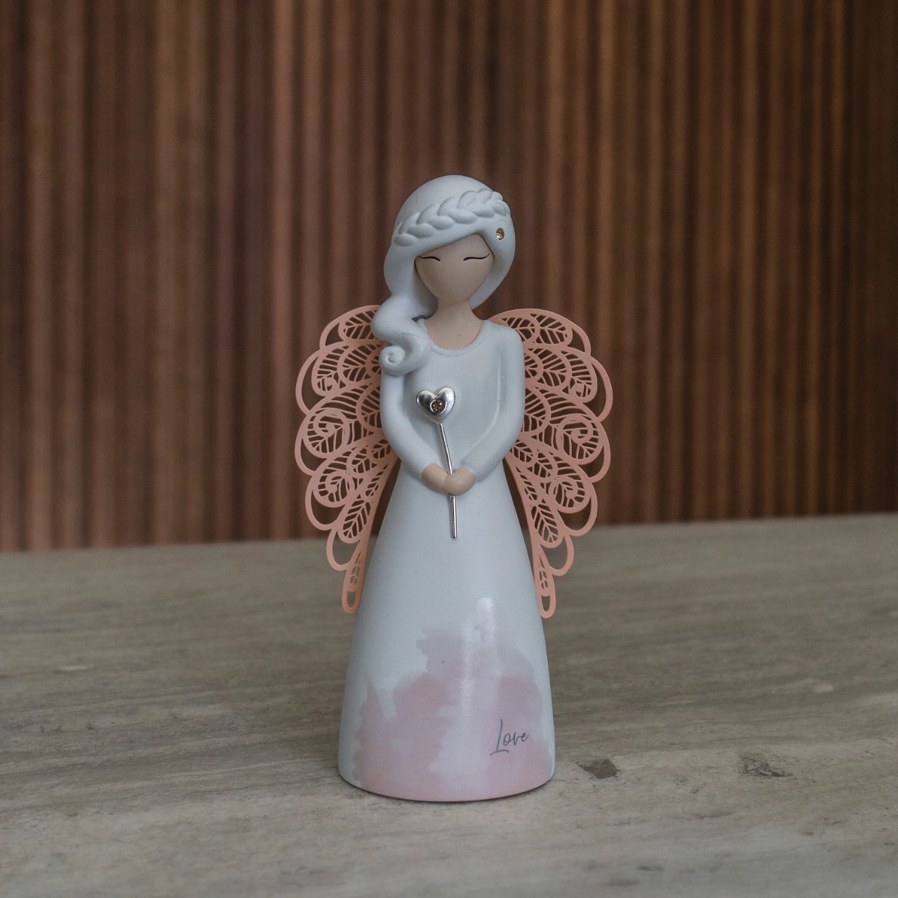 Thank You Angel Figurine - Love  Looking for a thoughtful gift that's both beautiful and meaningful? These stunning angels are the perfect way to show someone special just how much they mean to you. Standing 12.5cm tall, they are perfect as a gift and home decoration.