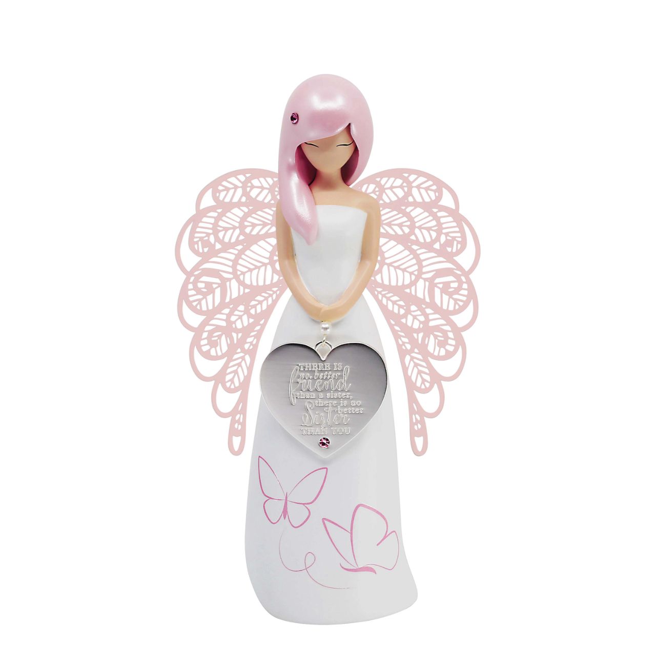 You Are An Angel Thank You Figurine  "There is no better friend than a sister, there is no better sister than you"  Looking for a thoughtful gift that's both beautiful and meaningful? These stunning angels are the perfect way to show someone special just how much they mean to you.