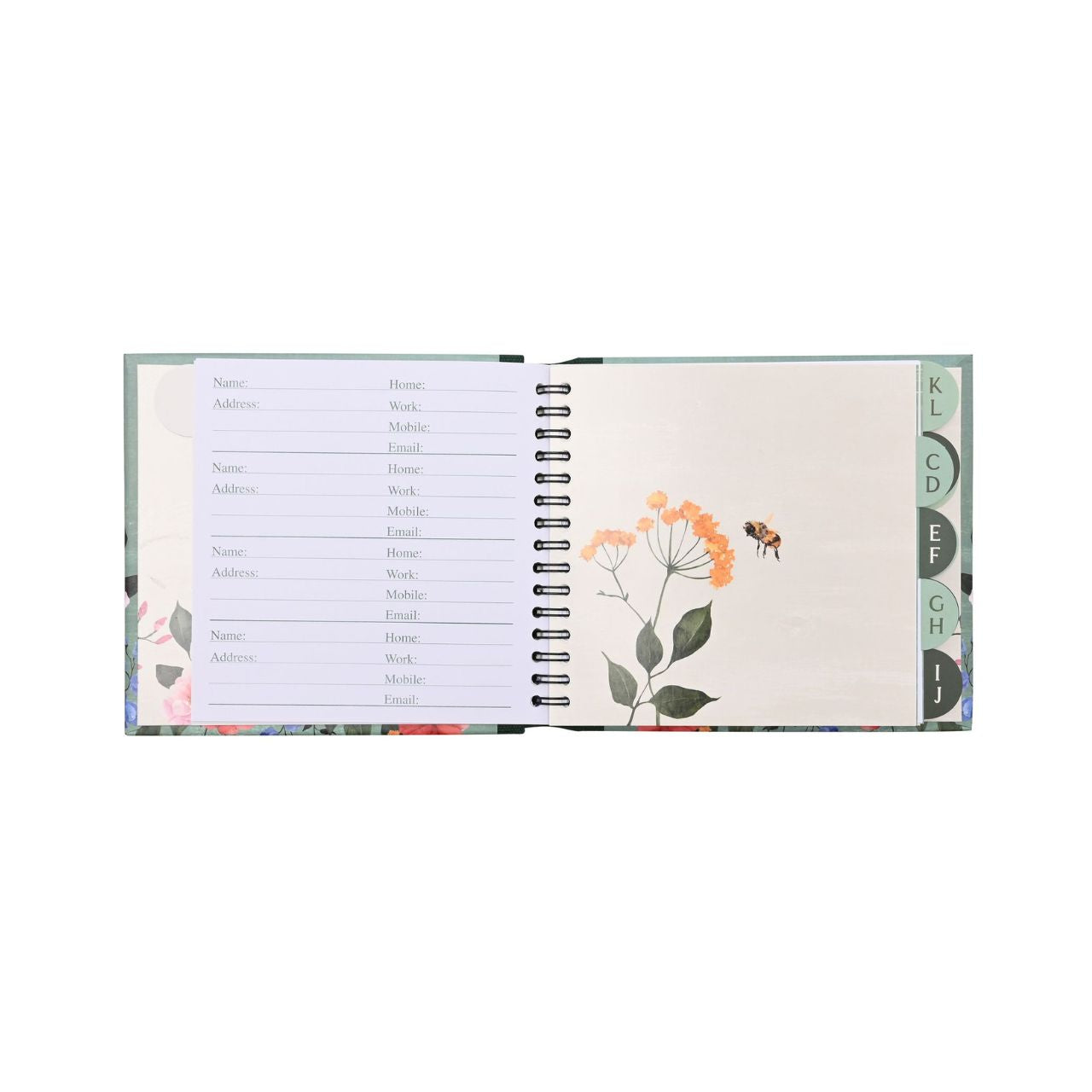 This summertime inspired address book is a colourful correspondence solution.