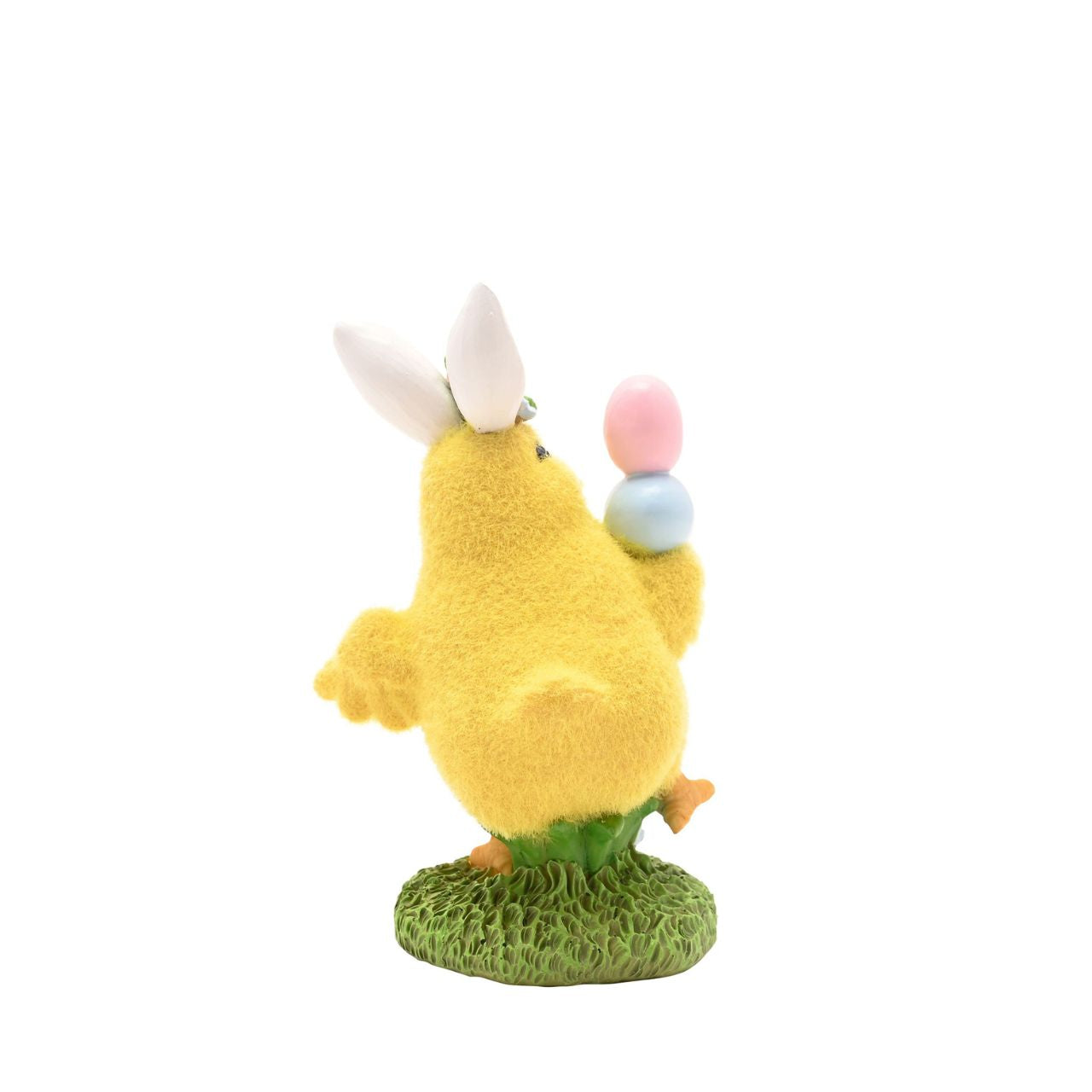The Easter Chick With Bow Figurine from The Eggs-traordinary Gifting Co is a bright seasonal accent designed to stand out in Easter ranges.