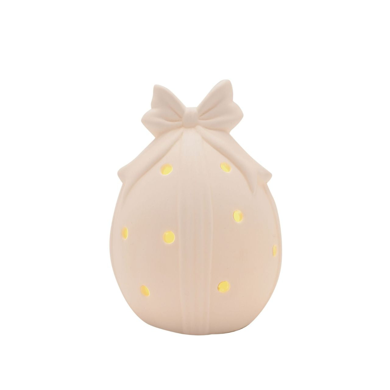 The Eggs-traordinary Gifting Co LED Egg Ornament Small is a compact LED egg for Easter displays, bringing gentle light to gift and home edits.