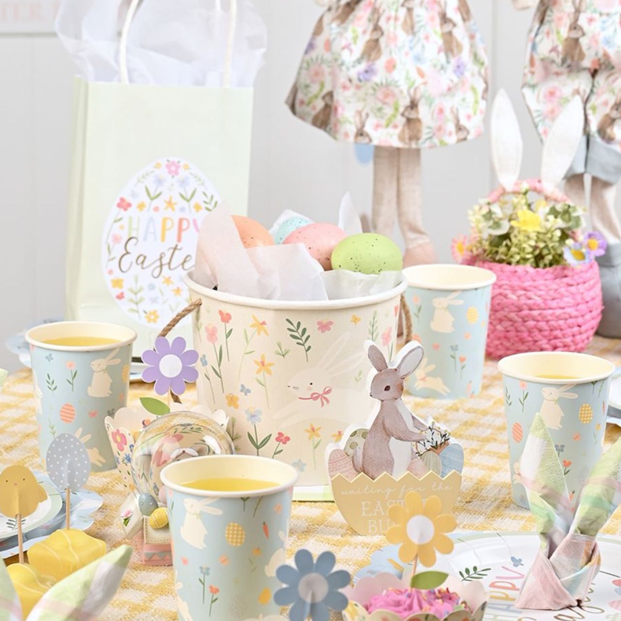 The Eggs-traordinary Gifting Co ‘Waiting For The Easter Bunny’ Plaque is a characterful decorative accent designed for seasonal displays.
