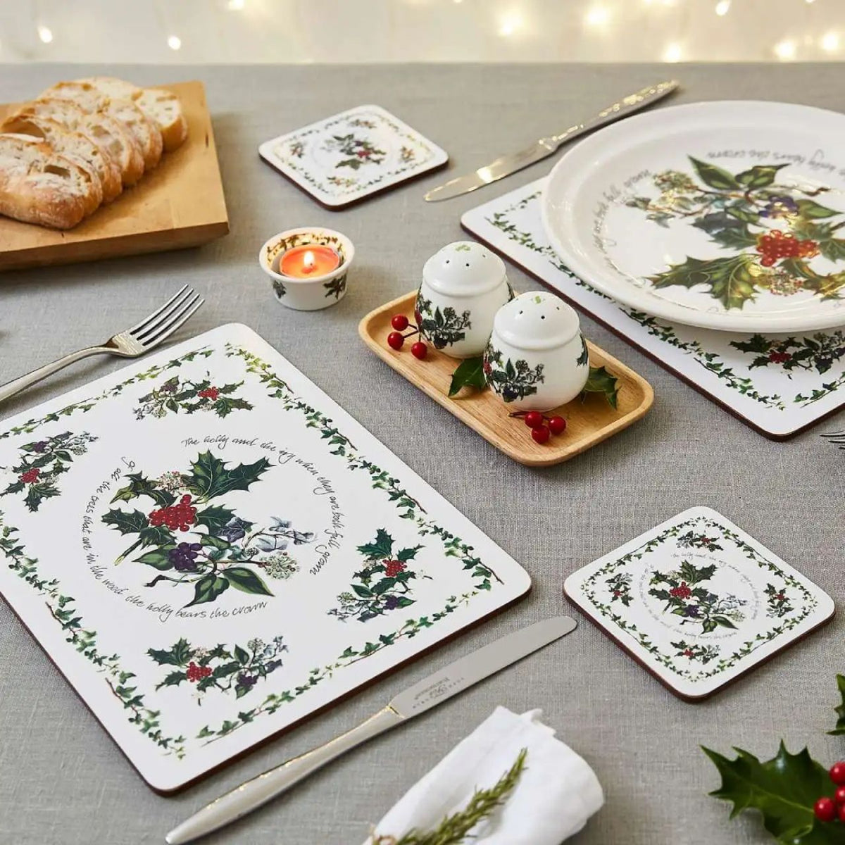 "Lovely set. You can’t beat traditional items at Christmas"