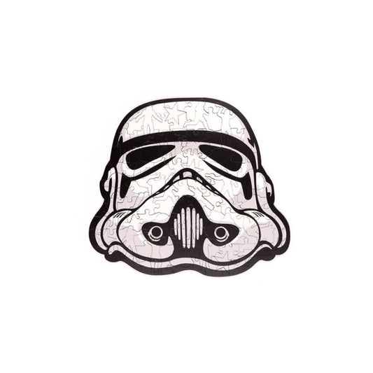 Experience the challenge and charm of The Original Stormtrooper 130 piece Shaped Jigsaw Puzzle. Expertly crafted with uniquely shaped pieces, this puzzle offers a refined and engaging activity that appeals to both collectors and enthusiasts.