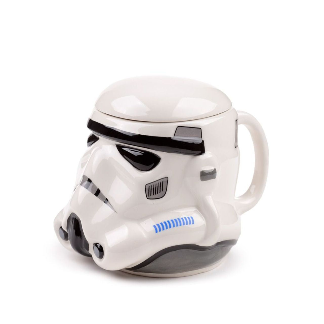 Experience your favourite beverage with this unique and expertly crafted The Original Stormtrooper Helmet Ceramic Shaped Mug by Puckator. Made from high-quality ceramic, this mug is designed for a precise and comfortable grip, making every sip a delight. Perfect for any Star Wars fan, it also makes for a great collectible item.