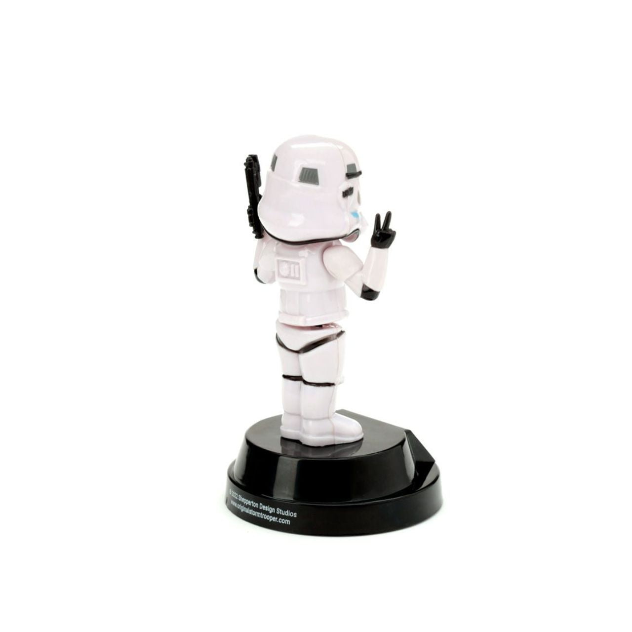 The Original Stormtrooper Peace Solar Pal is a revolutionary new product from the renowned Star Wars franchise. It harnesses the power of the sun to create a captivating light show for outdoor spaces. Innovation and style come together for the perfect addition to any space.