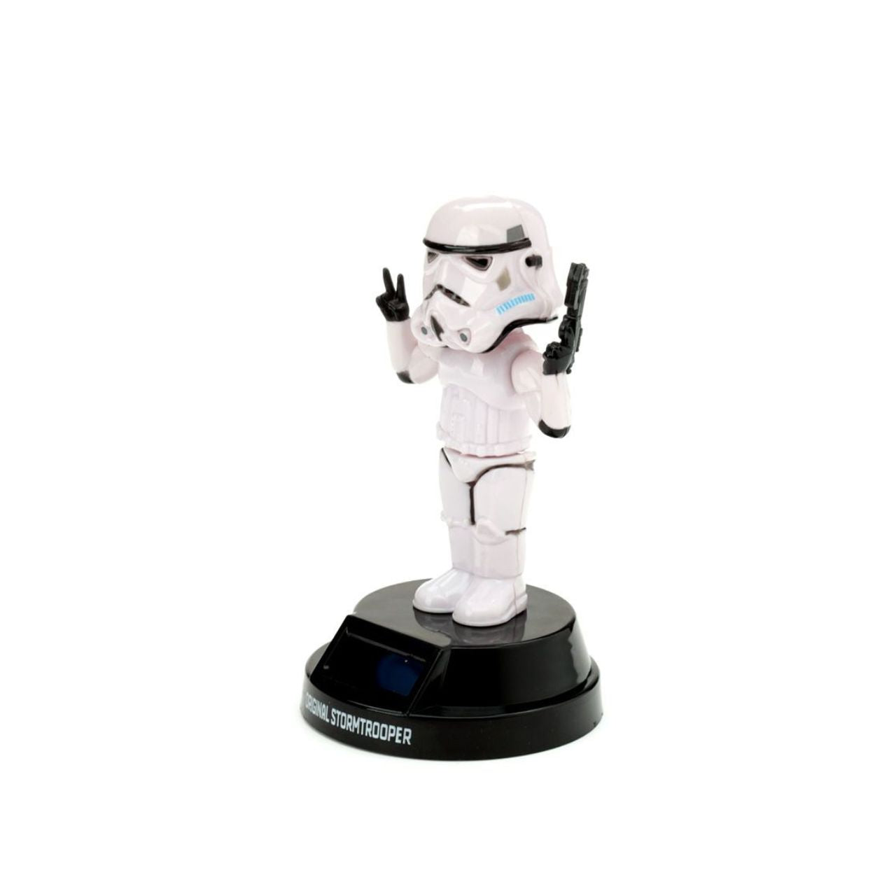 The Original Stormtrooper Peace Solar Pal is a revolutionary new product from the renowned Star Wars franchise. It harnesses the power of the sun to create a captivating light show for outdoor spaces. Innovation and style come together for the perfect addition to any space.
