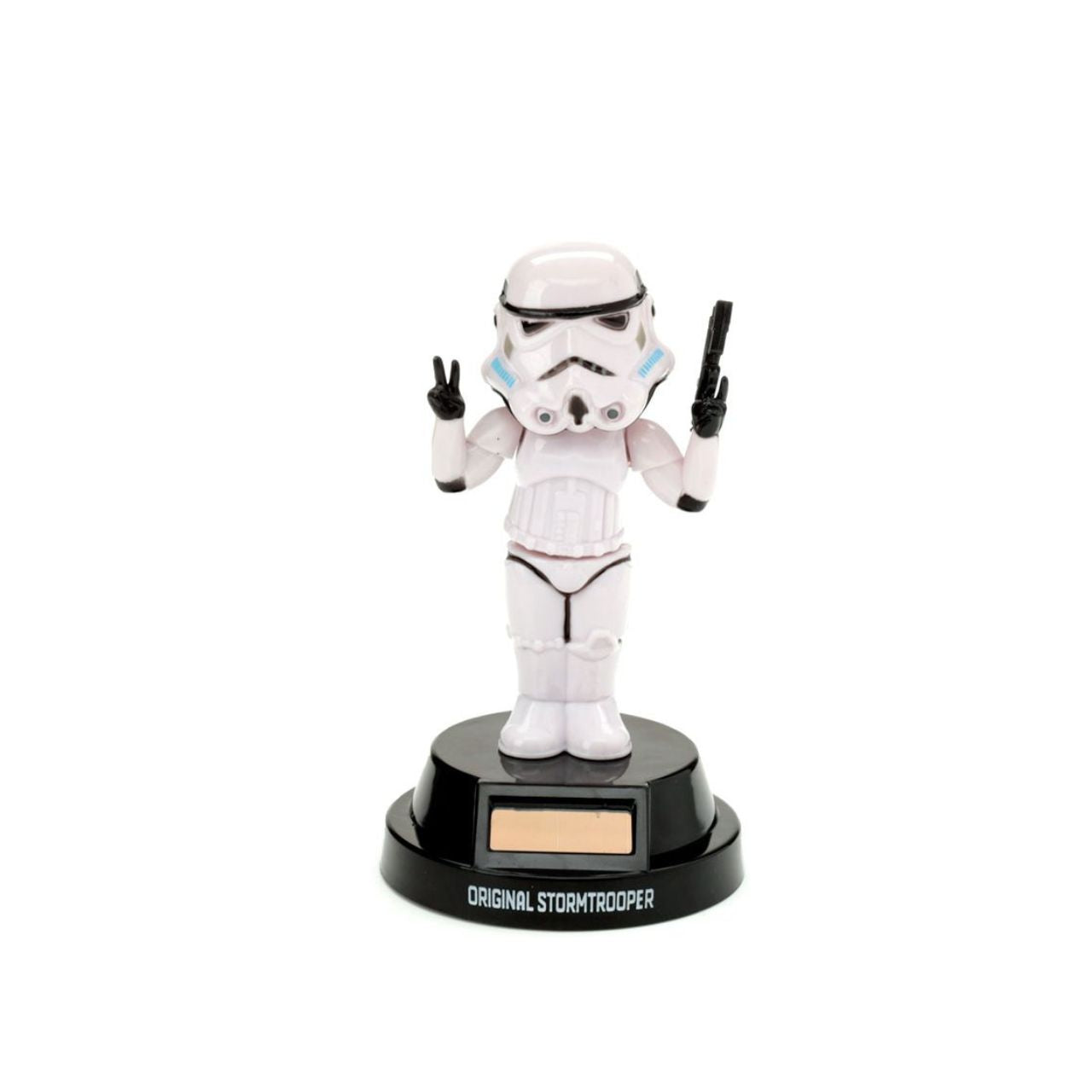 The Original Stormtrooper Peace Solar Pal is a revolutionary new product from the renowned Star Wars franchise. It harnesses the power of the sun to create a captivating light show for outdoor spaces. Innovation and style come together for the perfect addition to any space.