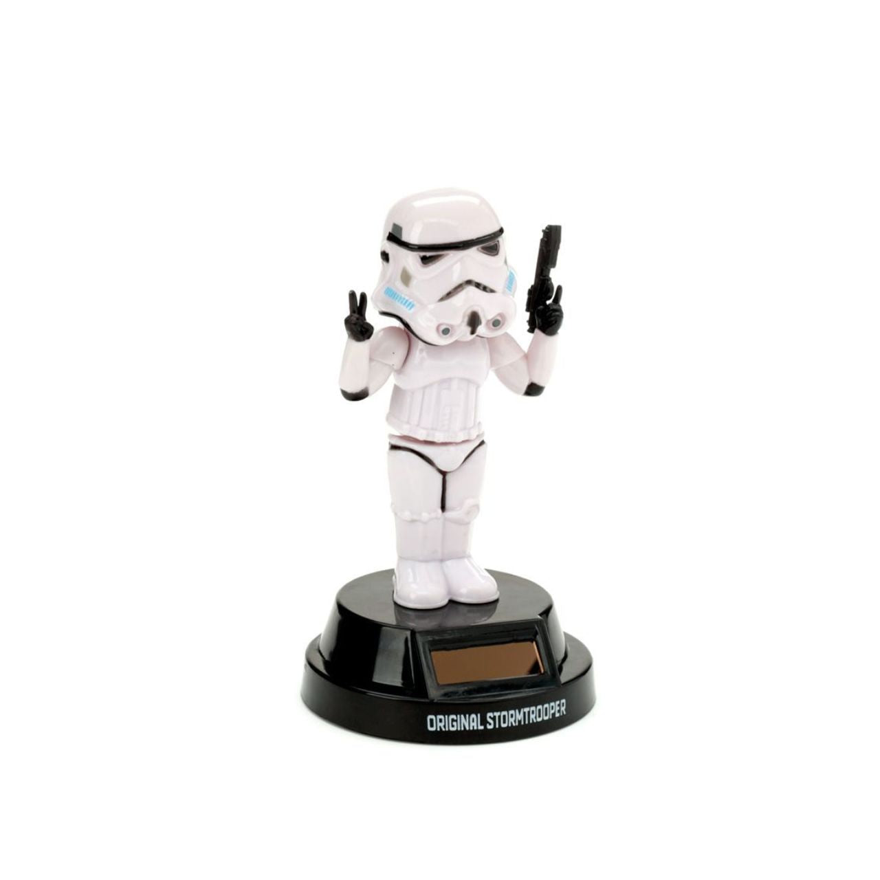 The Original Stormtrooper Peace Solar Pal is a revolutionary new product from the renowned Star Wars franchise. It harnesses the power of the sun to create a captivating light show for outdoor spaces. Innovation and style come together for the perfect addition to any space.
