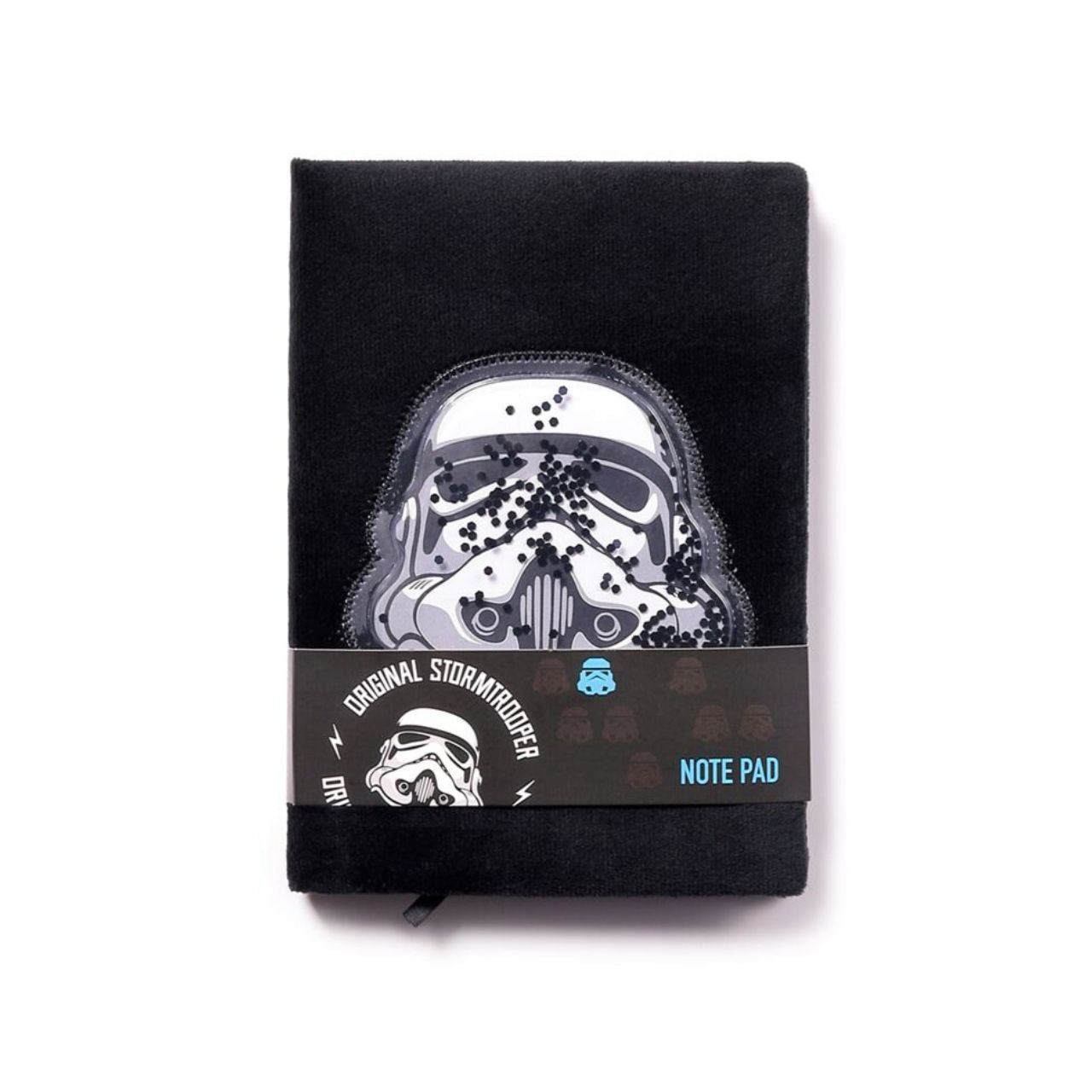 The Original Stormtrooper Plush A5 Notebook combines iconic design with practical elegance. Featuring a soft plush cover inspired by the legendary Stormtrooper, this A5 notebook offers a refined way to capture your thoughts and ideas.