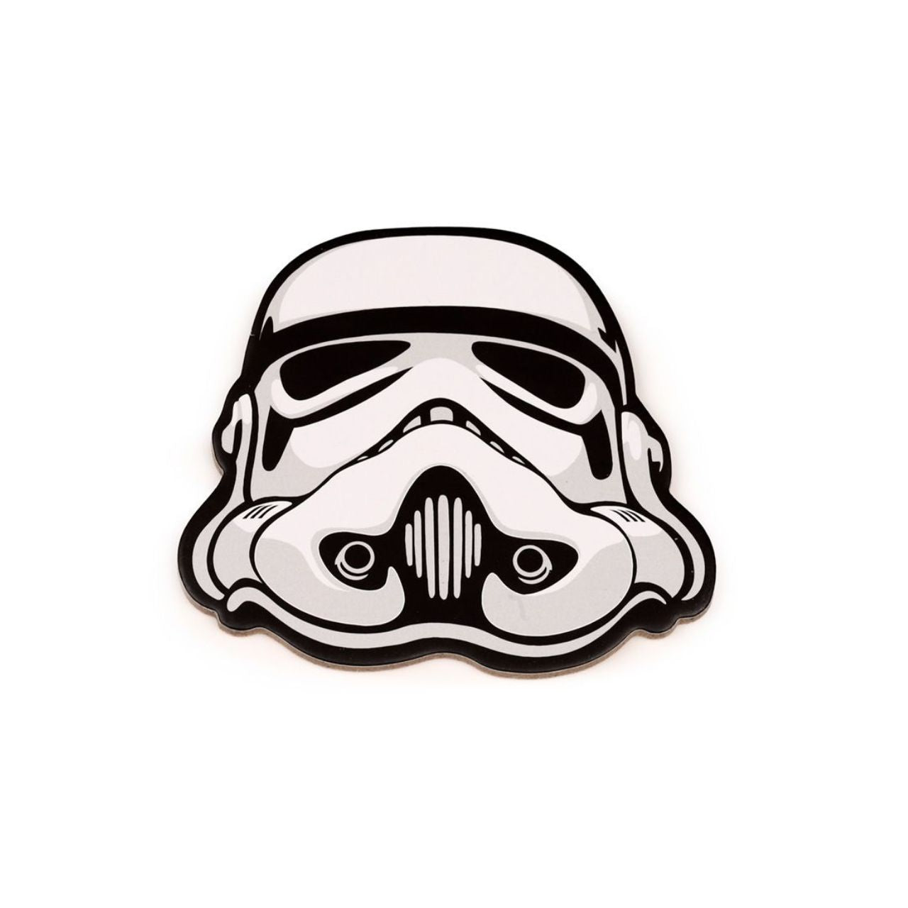 Protect your tabletops with The Original Stormtrooper Set of 4 Cork Coasters. Made with high-quality cork, these coasters are durable and absorbent, preventing any damage caused by hot or cold beverages. Their sleek design featuring the iconic Stormtrooper is perfect for any Star Wars fan.